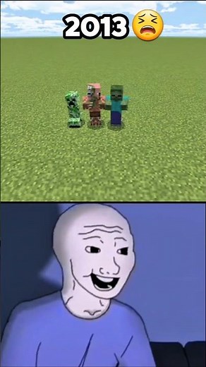 POV:- It's 2013 in Minecraft #minecraft #shorts #nostalgia