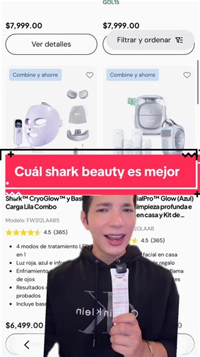 ¿Shark Cryo Glow o Shark Facial Pro Glow? Comparación y diferencias