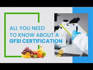 All you need to know about GFSI certification