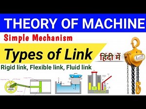 Types of link | Rigid link | Flexible link | Fluid link | Simple Mechanism | Theory of Machine