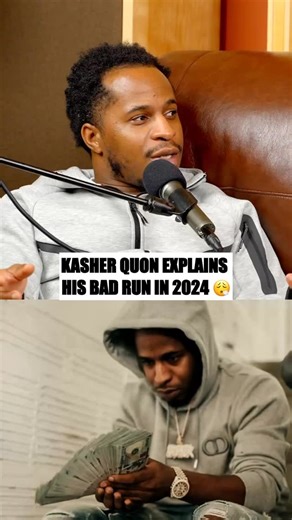 Detroit Rap News | @kasherquon tells @kid.l.video that he had a bad run in 2024, explaining that he spent allot of his money and lost his social media. Kasher... | Instagram