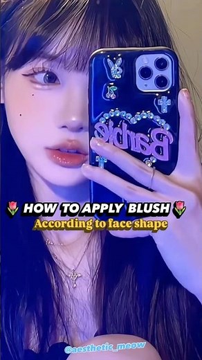 How to apply blush ✨ #blush #aesthetic #faceshape #beautytips #ytshorts #explorepage #marvel #viral