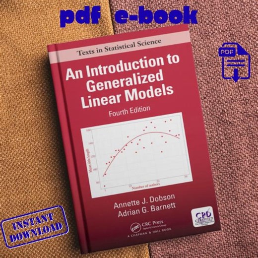 An Introduction to Generalized Linear Models 4th Edition - Etsy