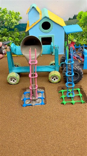 Built From Scratch: The Ultimate DIY Mini Tractor! 🚜💪