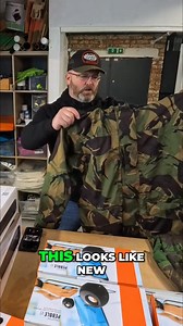 This military surplus jacket looks like new old stock. It's one of the later models, and they were always called 'Gore-Tex' even though they aren't branded that way. Paid £11, value is around £30. A surprising find! #MilitarySurplus #GoreTex #VintageJackets #ThriftStoreFinds #Reselling | Dave Keeffe - ABL Reselling