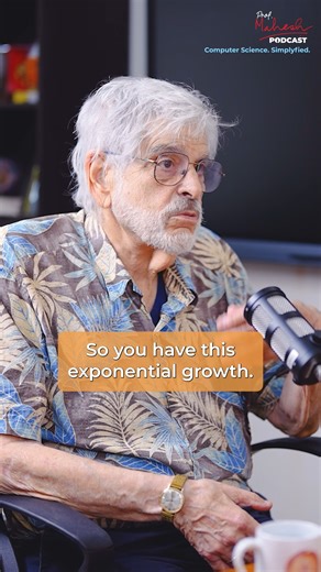 Professor Mahesh Podcast on Instagram: "How Data, Scale, and Moore’s Law Sparked the AI & LLM Revolution In this segment, the conversation dives into the origins of modern AI and large language models, tracing the revolution back to one fundamental shift: the explosive growth of data and compute. It explains how the availability of massive amounts of structured and labeled data—combined with steadily improving hardware—changed what machines could learn. The discussion highlights a key idea behin