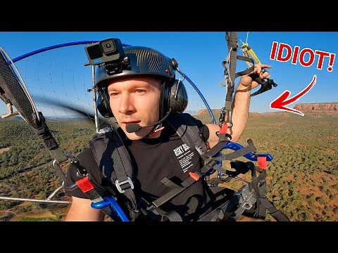 I'm OK, But I Crashed My Paramotor...
