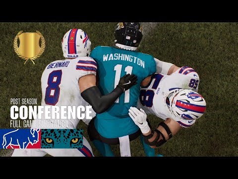 Bills vs. Jaguars | 2025-26 AFC Championship | Madden NFL 26 Simulation