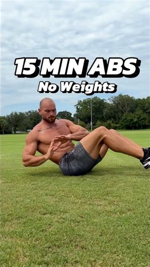 🔥15 MIN ABS WORKOUT (No Equipment, No Excuses)