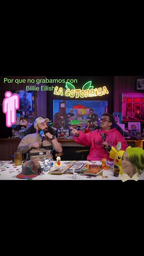 Por qué no grabamos con Billie Eilish