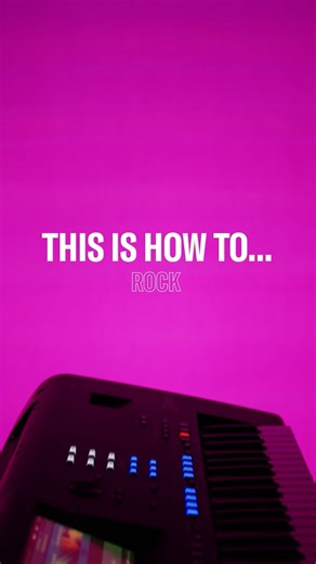 Want to bring some rock energy to your keyboard? 🎸 Here’s how to dial in drums, guitars, and joystick action for a bold performance. Got a favourite rock style? Drop it in the comments. #thisishowto #rockstyle | Yamaha Keyboards
