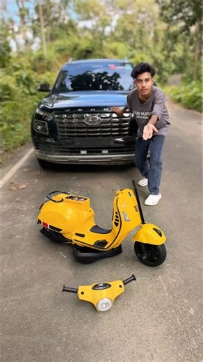 10000C c Real Venue Car Black Colour & Yellow Scooter Test 😍