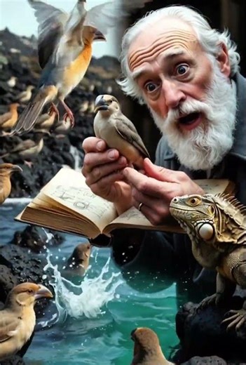 Charles Darwin Ultra Real Anime Evolution Journey