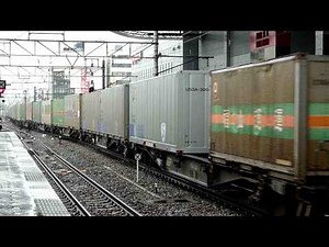 EF66貨物 京都駅通過