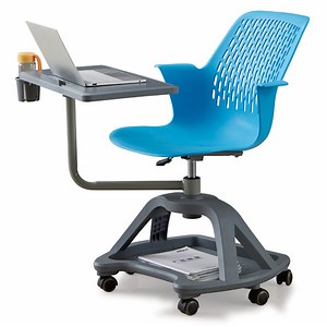 [Hot Item] China School Furniture Plastic Student School Chair with Writing Tablet Arm