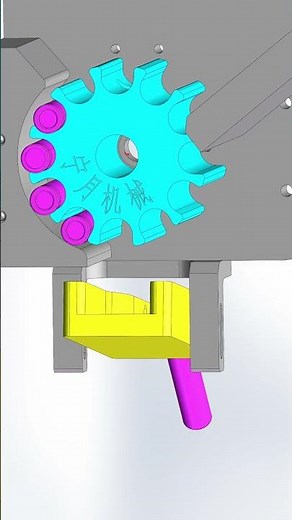 separation#mechanism #machine#solidworks#3d print#simulation