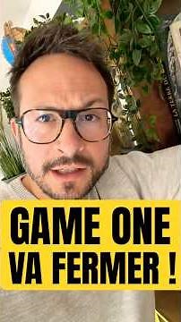 GAME ONE Channel is going to CLOSE ❌ THUNDERBOLT