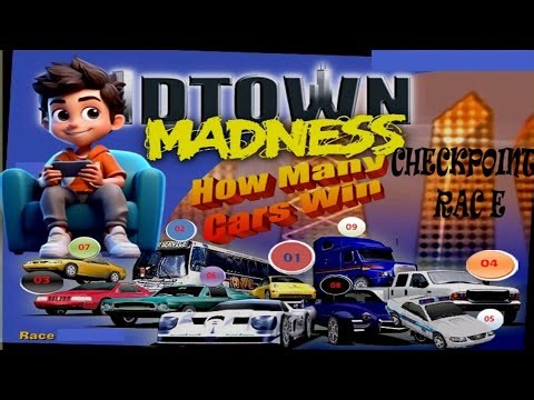 Midtown Madness (1999) - PC Gameplay HD 1080p/Win 07 | Midtown Madness All Cars Bus and Truck Racing