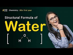 Structure of water molecule [H2O] | catchy study