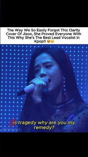 I'm so obsessed with her voice and song her omg 😩 #jisoo #지수 #blackpink #블랙핑크