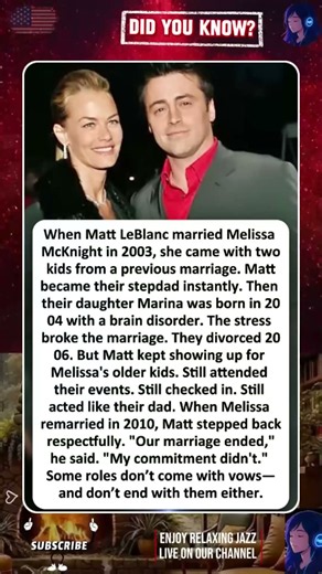 What Matt LeBlanc did for his stepkids is incredible