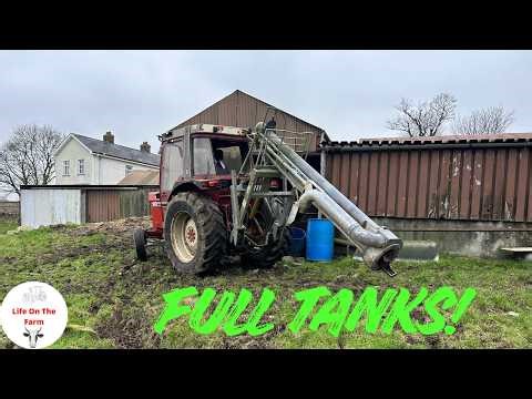 FULL TANKS IN APRIL!! - PUMPING SLURRY