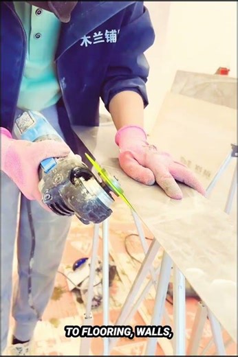 Shaping Marble Slab with Precision 🪨 | Satisfying Stone Work