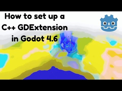 How to set up a C++ GDExtension in Godot 4.6