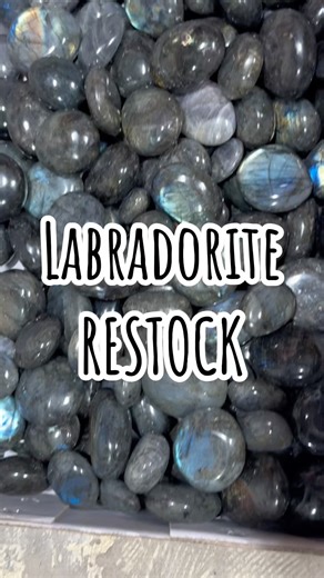 Palms Back in Stock!! #labradorite #palmstone