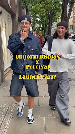 Uniform Display on Instagram: "Last night was a vibe ✨ Thank you all for coming! Uniform Display x Percival collection available now online and instore."