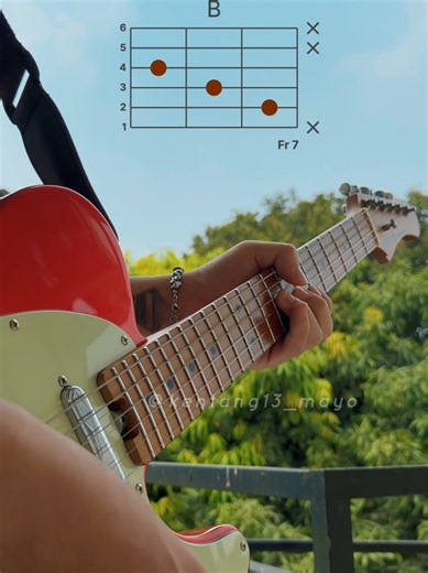 Lazy Song triad shapes guitar tutorial