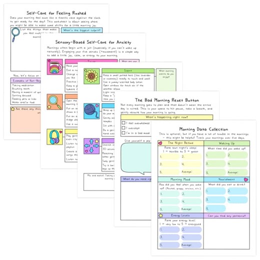 Morning Self-Care Workbook