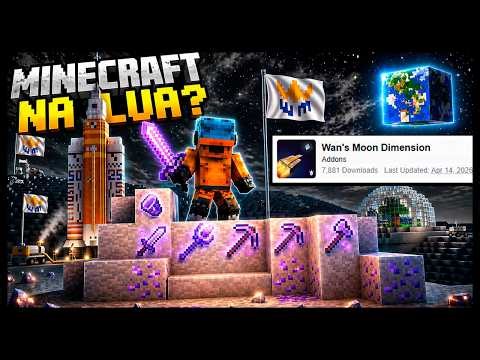 MOON DIMENSION! NEW MINECRAFT FEATURE IS GETTING BETTER AND BETTER!