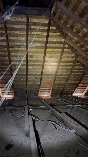 Huge Old home attic space #homeinspection