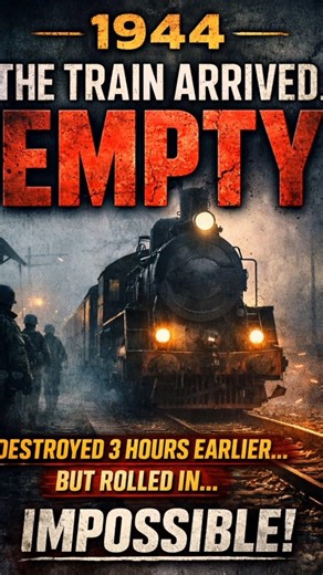 1944. The Train That Arrived Empty 🚆🕰️#WW2Mystery#trending#shorts