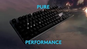 Logitech G413 Mechanische Gaming-Tastatur, Taktile Romer-G Switches, Gebürstetes Aluminiumgehäuse, Programmierbare F-Tasten, USB-Durchschleife, US QWERTY-Layout - Silber/Schwarz