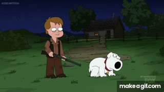 Family Guy - Brian as Old Yeller! on Make a GIF