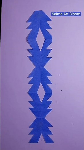 Paper Art Idea 💠 | Simple & Unique Border Design #DIY