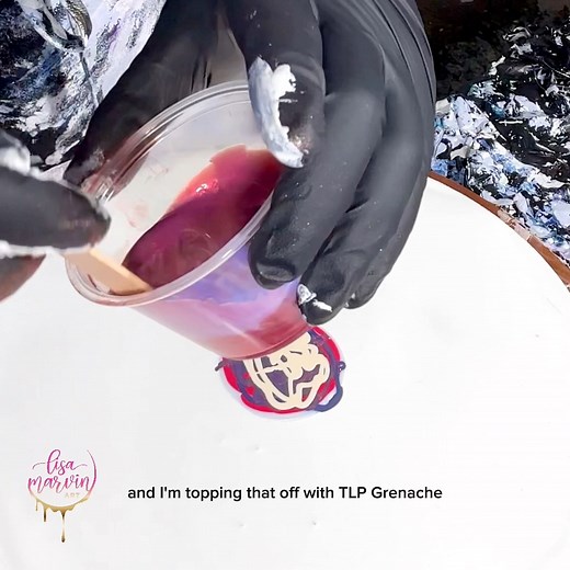 1.8K views · 25 reactions | Ruby Red Bloom!  I’m not really a red person, so at first I had a hard time deciding if I liked her! After a coat of resin, I was definitely pleased! Are you a red person? Do you like her? She’s 10 inches and available for purchase! Message me for details! Full tutorial: https://youtu.be/EqTkB4wR97U?si=sHHutyZvzJWr_csU #reelsfb #reels #art #artforsale #colour | Lisa Marvin Art | Facebook