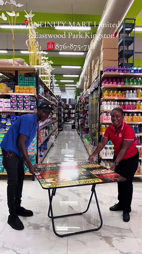 📍INFINITY MART Limited 32Eastwood Park.Kingston ☎️876-875-7111#table #folding #table
