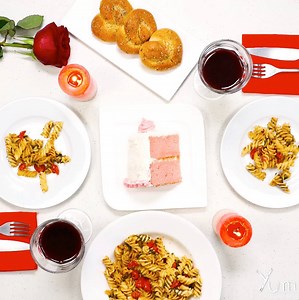 113K views · 135 shares | Create your very own love scene this Valentine's Day with our recipes!❤️ Recipes* in the comment section! | Yum | Facebook