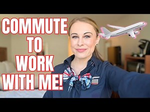 A Day In The Life Of A Commuting Flight Attendant!