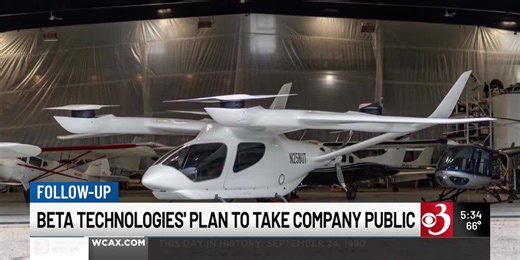 Beta Technologies may have plans to go public