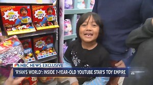 27K views · 94 reactions | WATCH: NBC News' Jo Ling Kent interviews the 7-year-old millionaire behind the Ryan’s World toy empire. | NBC Nightly News with Tom Llamas | Facebook
