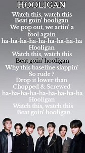 BTS (방탄소년단) HOOLIGAN | Viral Lyrics Video 💜#BTS #Hooligan #BTSHooligan #Kpop #BTSLyrics #Bangtan#fyp