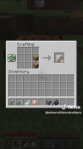 How to Craft an Arrow in Minecraft