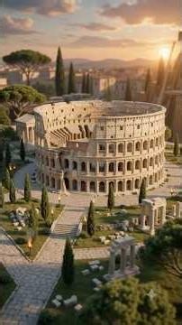 I Built the Roman Colosseum in Miniature! Incredible DIY Construction Timelapse