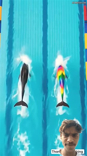 india vs pakistan dolphin 🐬 fish swing race #trending #fish #dolphin #viralvideo #shortsfeed