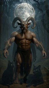 The Goat Man: the creature that lurks in the darkness 🐐👁️ crypt terror