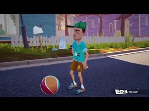 Stealing everything from the Neighbors house in Hello Neighbor Act 1